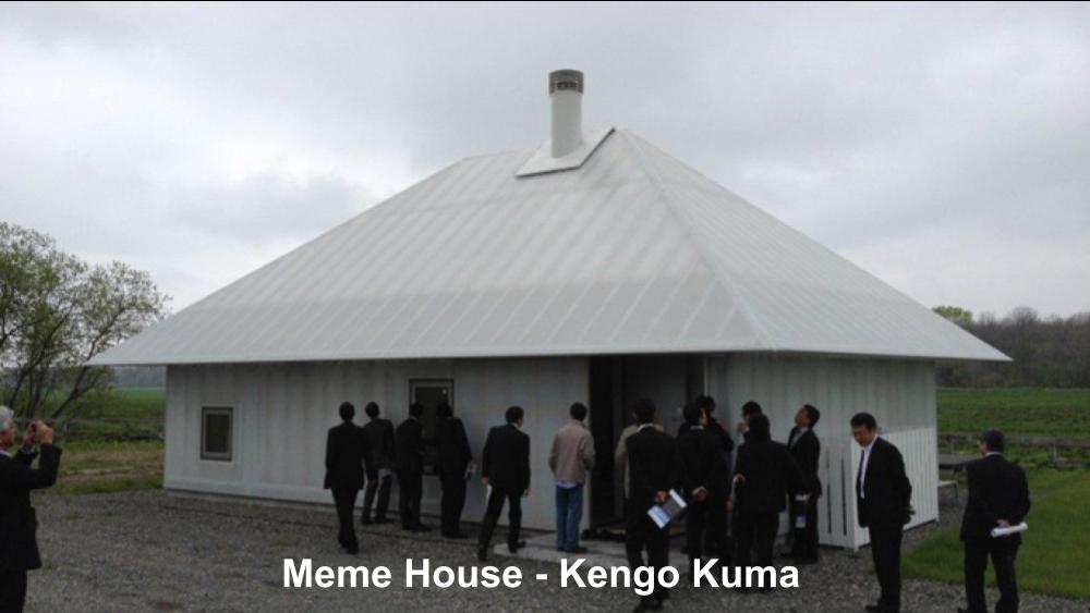 014|  MEME HOUSE | KENGO KUMA |  TAIKI, JAPONIA | 2011r